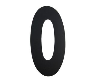 NUMBER 0 / BLACK / 130MM