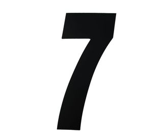 NUMBER 7 / BLACK / 130MM