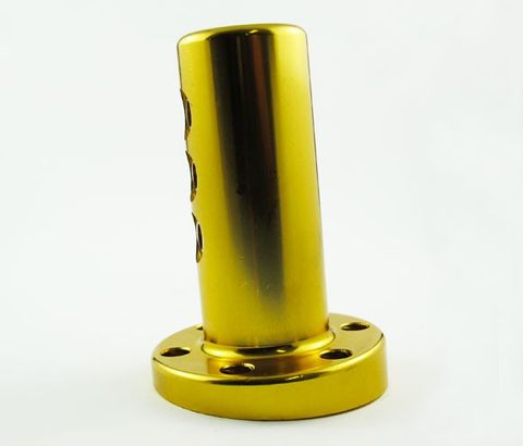 STEERING BOSS 19MM GOLD EXT ANGLED