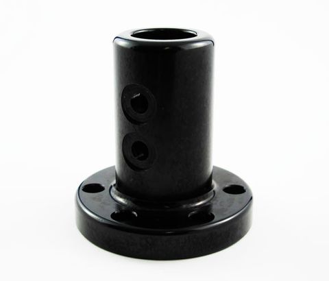 STEERING BOSS 20MM BLACK STRAIGHT