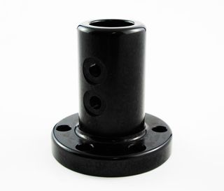 STEERING BOSS 20MM BLACK STRAIGHT