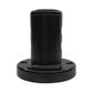 STEERING BOSS 19MM BLACK STRAIGHT