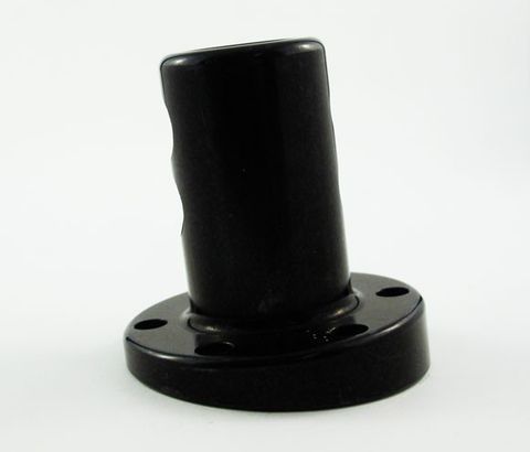 STEERING BOSS 20MM BLACK ANGLED