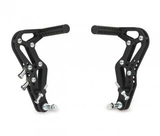 ALUMINIUM PEDAL SET BLACK