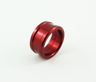 SPACER/STUB/17MM X 10/ALU/RED