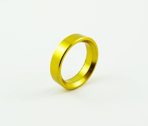 SPACER/STUB/17MM X 5/ALU/GOLD