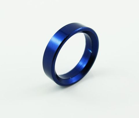 SPACER/STUB/17MM X 5/ALU/BLUE