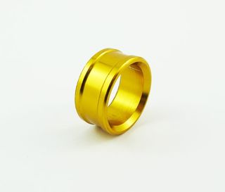 SPACER/STUB/17MM X 10/ALU/GOLD