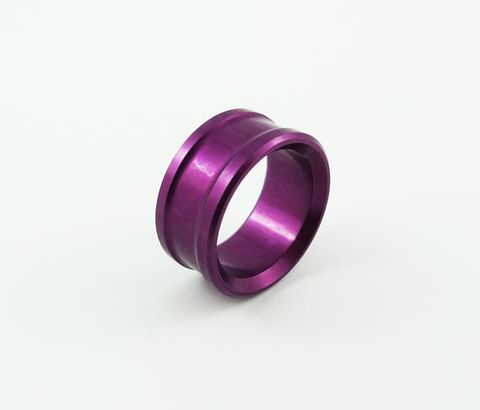 SPACER/STUB/17MM X 10/ALU/PURPLE