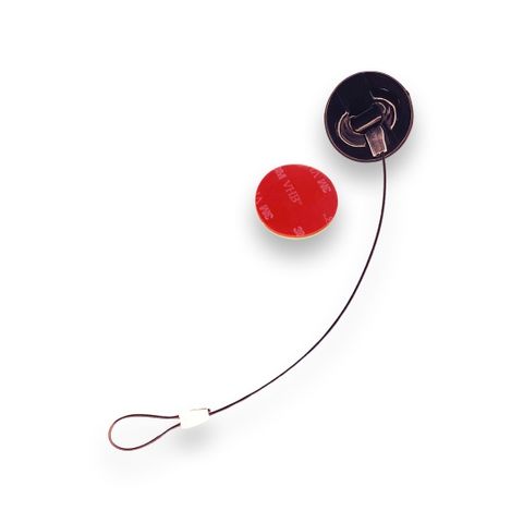 GO PRO CAMERA WIRE TETHER WITH STICKER