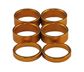 25MM GOLD STUB SPACER KIT 6PCS