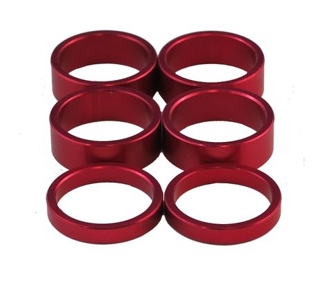 25MM RED STUB SPACER KIT 6PCS