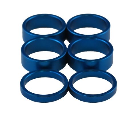 25MM BLUE  STUB SPACER KIT 6PCS