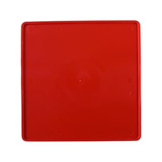 NUMBER PLATE RED 8.5X8.5