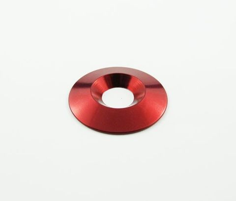 CSK SEAT WASHER / 8 x 33 ALU / RED