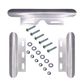 ITALSPORT 3PC SKID PLATE KIT STAINLESS