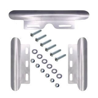 ITALSPORT 3PC SKID PLATE KIT STAINLESS