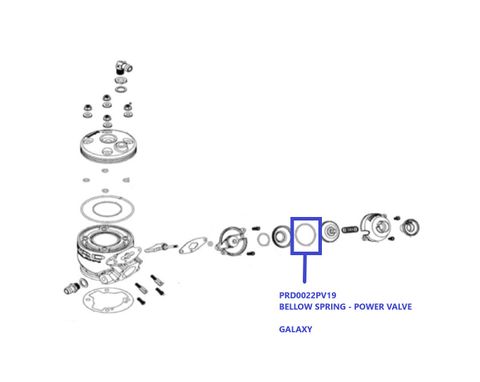 BELLOW SPRING - POWER VALVE