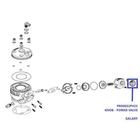 KNOB - POWER VALVE