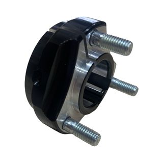 WHEEL HUB 30X25 6+8 BLACK