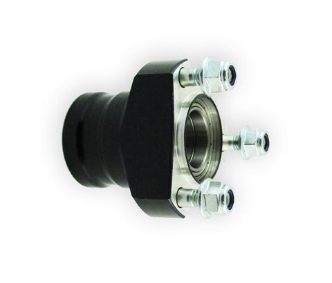 FRONT HUB 55X25 BLACK