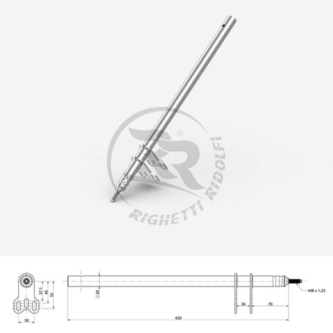 STEERING COLUMN 420MM