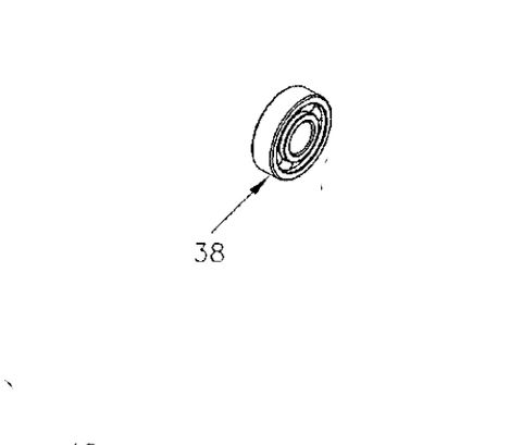 VORTEX - MAIN BEARING 6204 C4