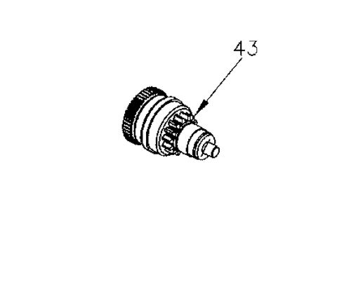 PINION BENDIX GEAR SUIT VORTEX