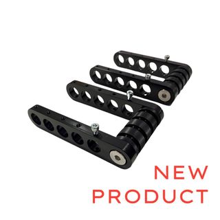 KSI FOOT BACK BRACKET 2PCS BLACK