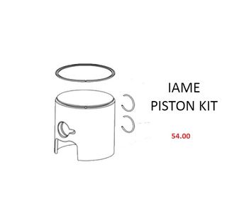 PISTON KIT - 54.00 RED