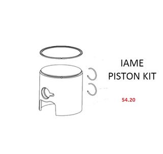 PISTON KIT - 54.20 RED