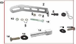 CHAINGUARD MOUNTING KIT FLIP TYPE