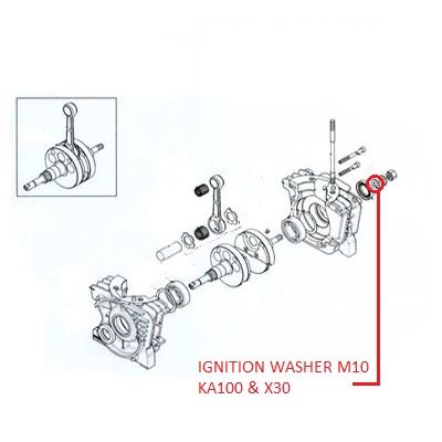 IGNITION WASHER M10 KA100 X30