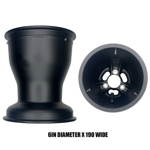 GT-MAG BLACK 190X6 REAR WHEEL