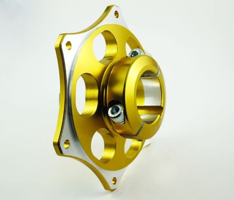 SPROCKET HUB/ GOLD / 40 x 8 KEY