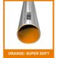 AXLE 50/8MM KEY/SUPER SOFT ORANGE 1030MM