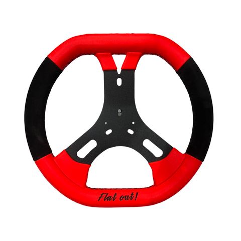 STEERING WHEEL KALI 320MM ORANGE