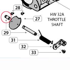 HW SPLIT SHAFT A HW-32A