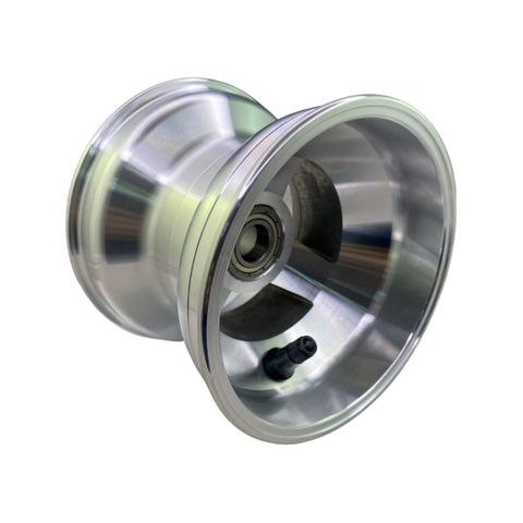 GT FRONT WHEEL 115 x 5 SPINDLE SPOKED