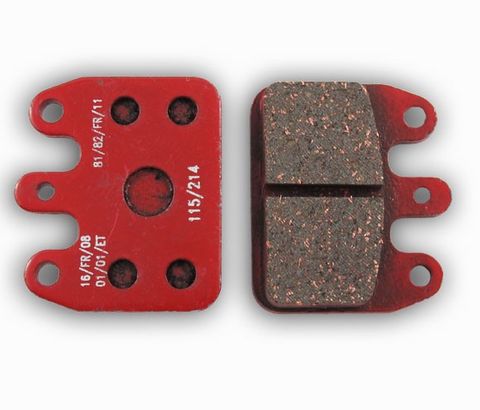 BRAKEPAD SET CRG V05 V09 V11 RED OEM MED