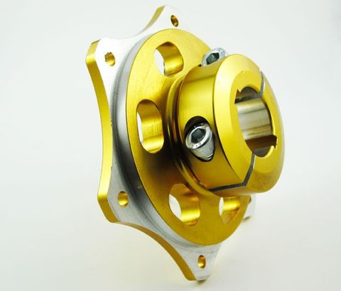 BRAKE HUB/GOLD/30x6+8 KEY