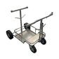 KART TROLLEY/4 WHEEL/CHROME