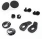 SENZO ALLOY FIT KIT- ARAI SK6- BLACK PLN