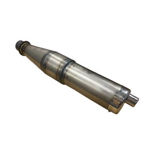 EXHAUST PIPE 100CC BUBBLE 110/100 0.8