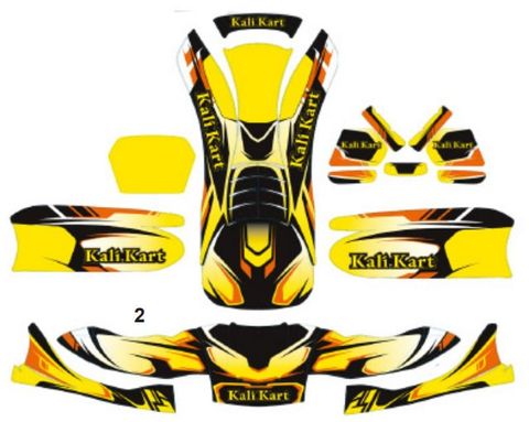 KALI STICKER KIT 507/509