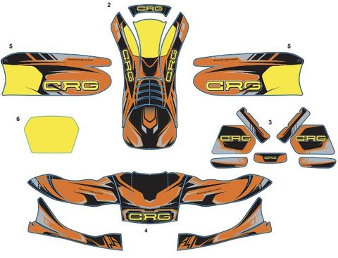 CRG STICKER KIT 509