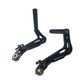 PEDAL SET BILLET BLACK
