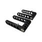 KSI FOOT BACK BRACKET 2PCS BLACK