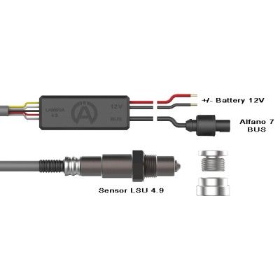 LAMBDA KIT - CONTROLER+SENSOR+RING+NUT