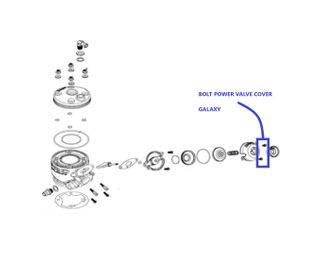 BOLT POWER VALVE COVER